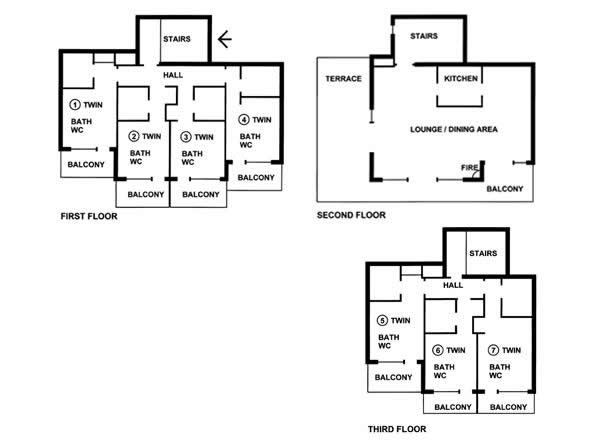 Chalet Bellevarde Val d’Isere Floor Plan 1